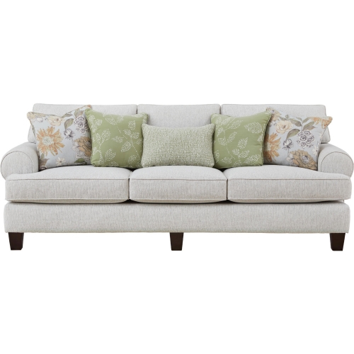 Sofa in Celadon Salt Grey Fabric